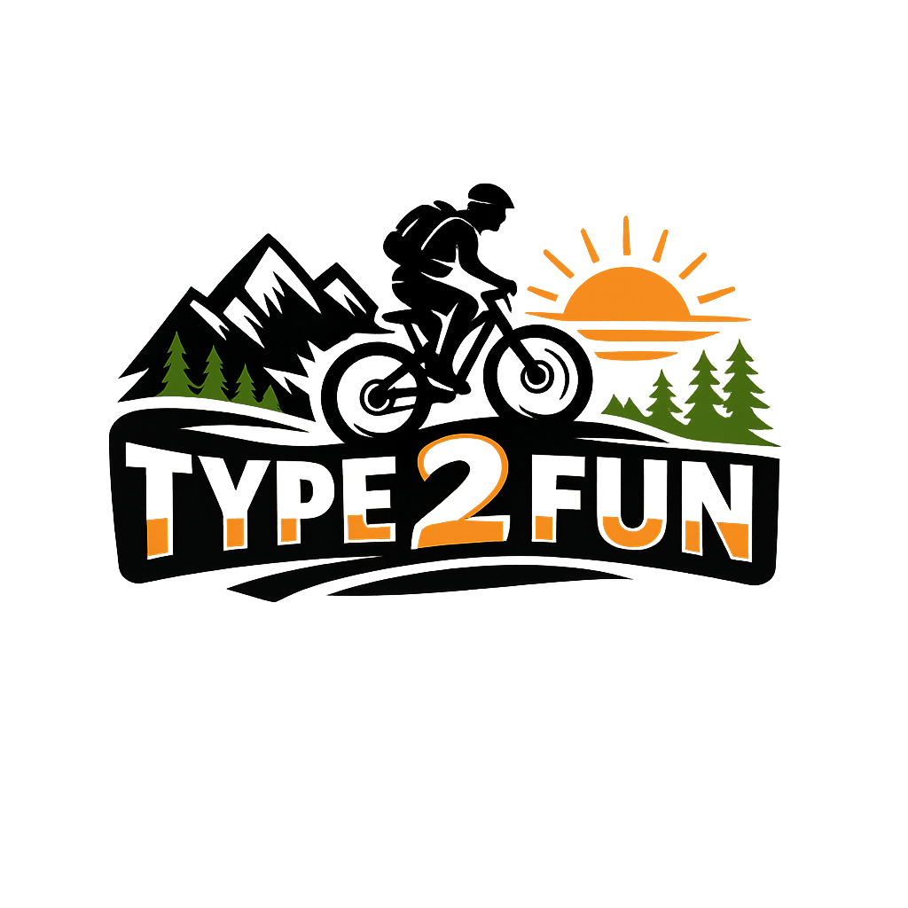 Type 2 Fun cyclist logo